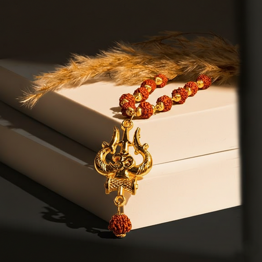 Rudraksh Trishul Mala