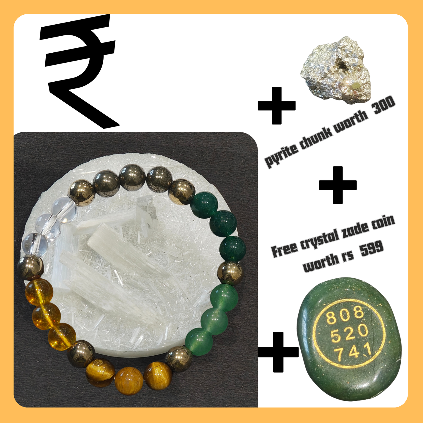 The Aurastone  Dhanyog bracelet